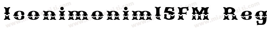 Iconimoniml5FM Regular字体转换
